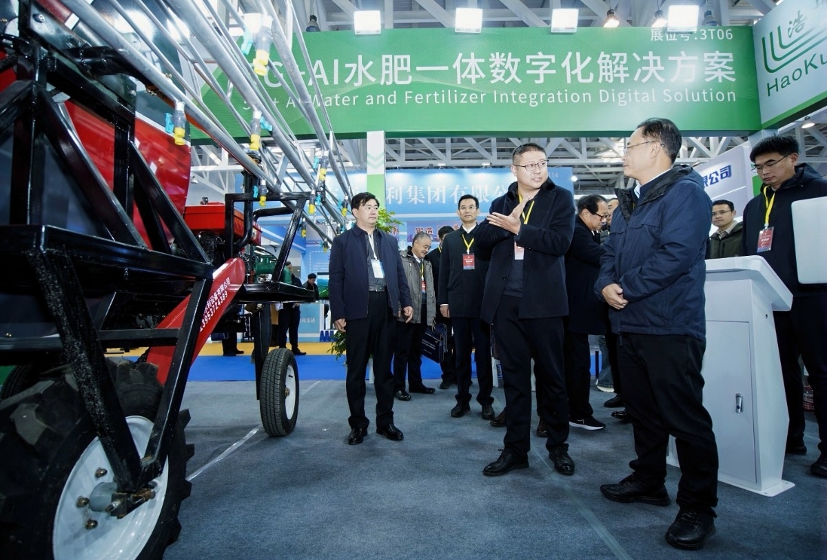 浩坤潤土亮相山東臨沂節(jié)水產(chǎn)業(yè)發(fā)展大會 智慧灌溉裝備引合作熱潮
